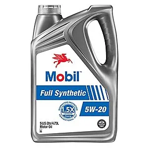 Full Synthetic Motor Oil 5W-20, 5 Quart