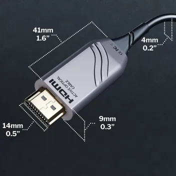 KableDirekt 8K@60hZ, 4K@120hz HDMI 2.1 Cable Certified – 65ft