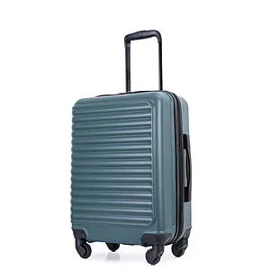 21" Travelhouse ABS Hardshell Light-weight Carry On Luggage w/ Silent Spinner Wheels (Various)