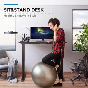 Flexispot Dual Motor Pro 3 Stages Electric Standing Desk Frame