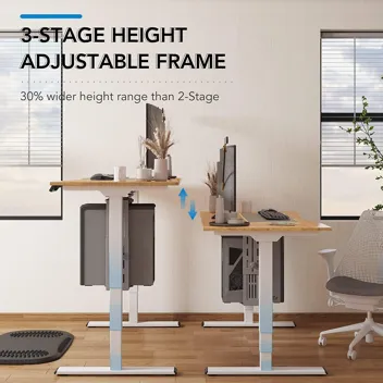 Flexispot Dual Motor Pro 3 Stages Electric Standing Desk Frame