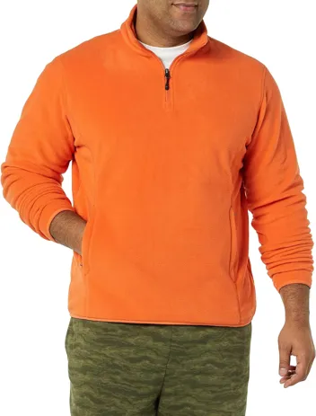 Quarter-Zip Polar Fleece Jacket