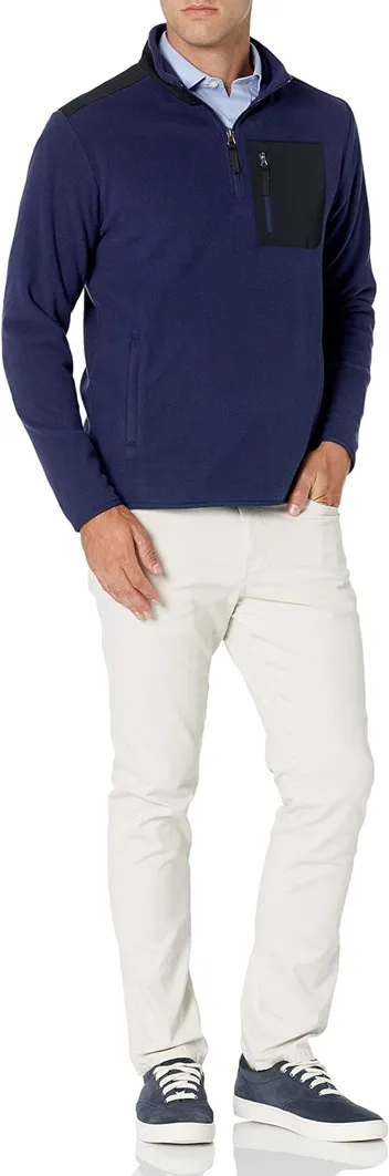 Quarter-Zip Polar Fleece Jacket