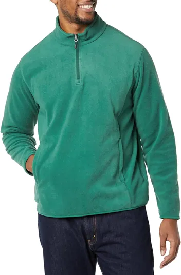 Quarter-Zip Polar Fleece Jacket