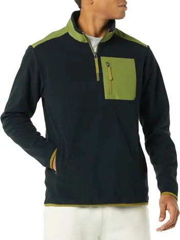 Quarter-Zip Polar Fleece Jacket