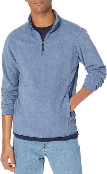 Quarter-Zip Polar Fleece Jacket