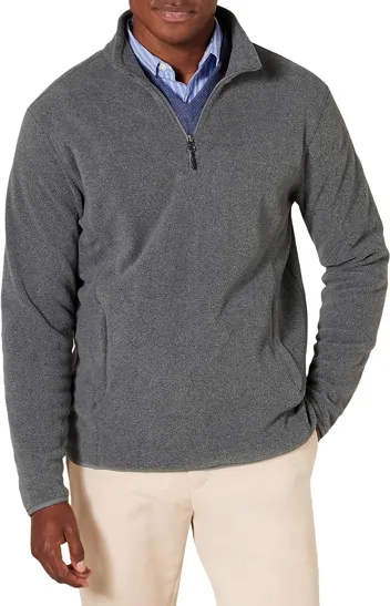 Quarter-Zip Polar Fleece Jacket