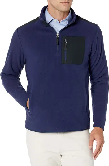 Quarter-Zip Polar Fleece Jacket