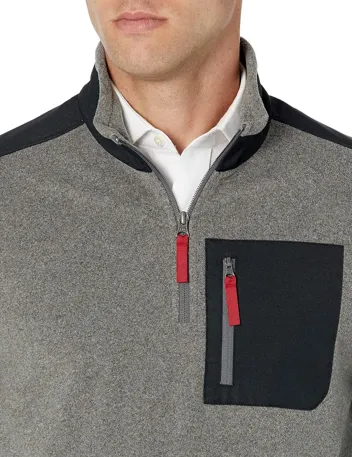 Quarter-Zip Polar Fleece Jacket