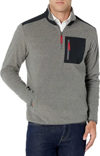 Quarter-Zip Polar Fleece Jacket