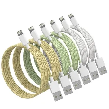 Zhuliang USB-A to Apple MFi Certified Lightning Cable (2x 3ft