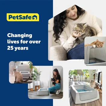 Self-Cleaning Cat Litter Box with Hood