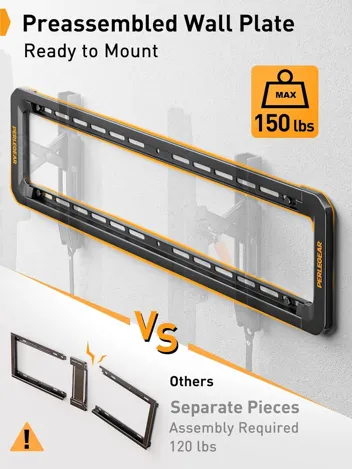 Advanced Tilt TV Mount w/ 6" Arm Exension (for 42-90" TVs)