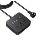 Nanxson 3-Outlet 3-USB Surge Protector Power Strip