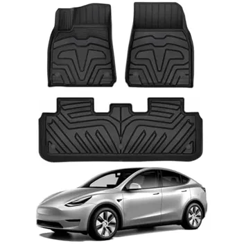 6 Piece Floor Mats Set for Tesla Model 3