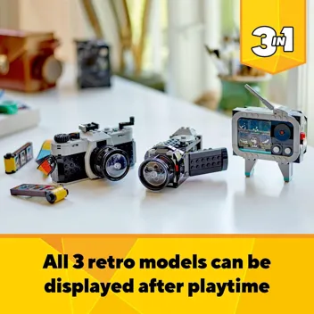 Creator 3 in 1 Retro Camera Toy (31147)