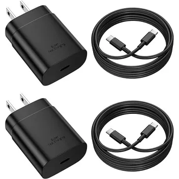 Willowhen 25W PD Fast USB-C Charger with 6ft Type-C Cable