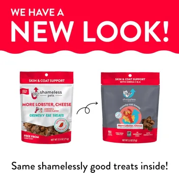 Shameless Pets Digestive Health Catnip Chicken Crunchy Cat Treats