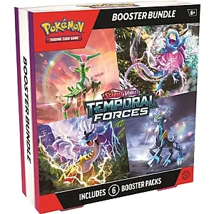 TCG: Scarlet & Violet— Temporal Forces 6pk Booster 188-87319