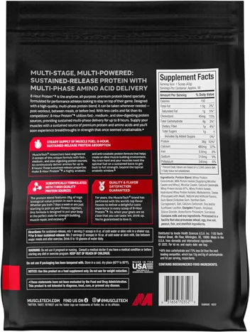 4.6-Lbs Phase8 Whey & Casein Protein Powder (Milk Chocolate)