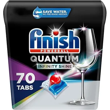 Quantum Infinity Shine Dishwasher Detergent Tablets (70-Count)