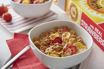 Honey Bunches of Oats with Strawberries Breakfast Cereal