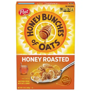 Honey Bunches of Oats with Strawberries Breakfast Cereal