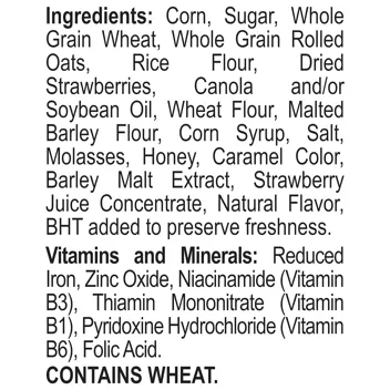 Honey Bunches of Oats with Strawberries Breakfast Cereal