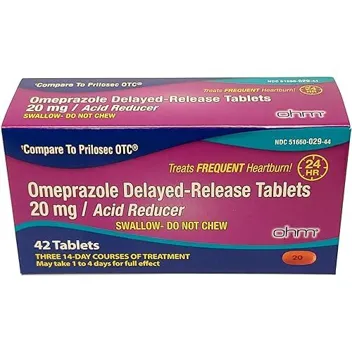 20mg Omeprazole Delayed-Release Tablets