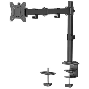 Huanuo 13"-32" Single Monitor Mount Desk Clamp (Up to 17.6lb)