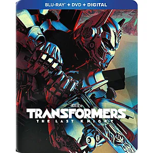 Transformers: The Last Knight Blu-ray/DVD SteelBook [Includes Digital Copy]