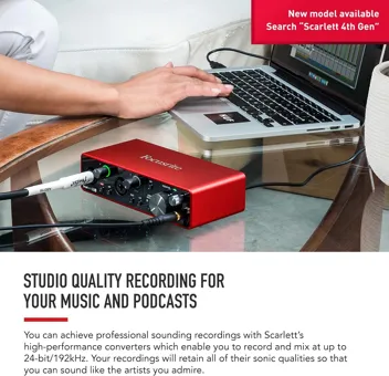 Scarlett 2i2 3rd Gen USB Audio Interface