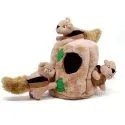 Hide A Squirrel Plush Dog Toy