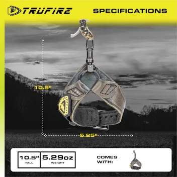 Tru-Fire Edge 4 Finger Bow Release (Camo)