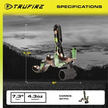 Tru-Fire Edge 4 Finger Bow Release (Camo)