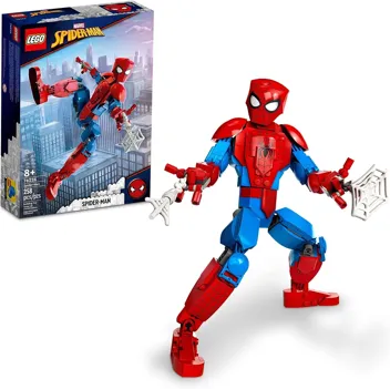 Marvel Spider-Man 76226 Fully Articulated Action Figure Super Hero Movie Set with Web Elements with W