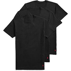 Polo Lauren 4D-Flex Lux Cotton Blend Crewneck Undershirts (Various)