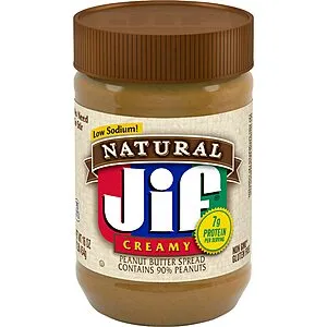 Natural Creamy Peanut Butter Spread