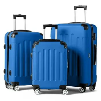 Zimtown Hardside TSA Lock SPinner Luggage Set (3-Piece)