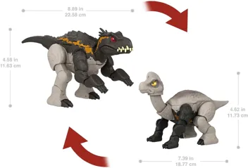 Jurassic World Transforming Dinosaur Toy, Indoraptor to Brachiosaurus