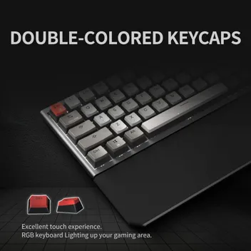 X1 Pro Wireless Mechanical Gaming Keyboard, Triple Mode 2.4G /BT5.0/USB-C Gaming Keyboard, 65% Layout 68 Keys Hot Swappable Kailh Box Switch Keyboard for Laptop PC Mac Typewriter