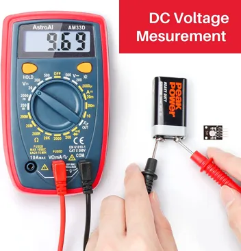 AM33D 2000-Counts Digital Multimeter