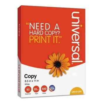 Universal 8-1/2" x 11" Copy Paper (10-Ream, 500-Sheets)