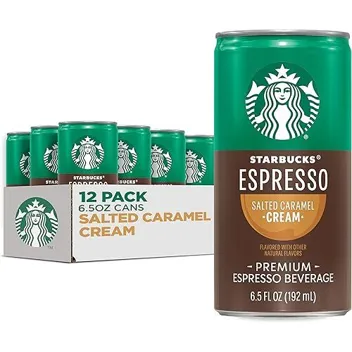 Doubleshot 6.5oz Salted Caramel Espresso Coffee Drink (12-Count)