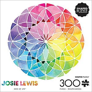 300-Piece Games Josie Lewis Seed Of Life Jigsaw Puzzle