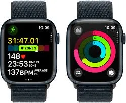 BestBuy: Watch Series 9 (GPS) 45mm Midnight Aluminum Case with Midnight Sport Loop with Blood Oxygen Midnight MR9C3LL/A