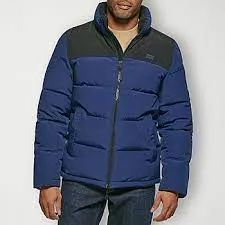 Water Resistant Lined Heavyweight Puffer Jacket