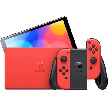 Switch OLED Mario Red Edition Video Game Console (Pre-order)