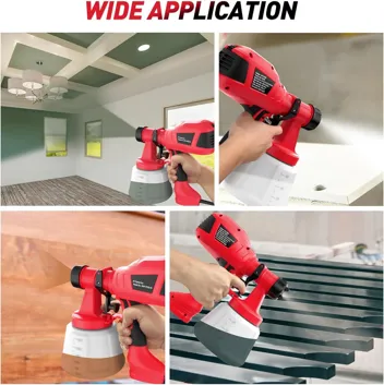 Nrqyon 800W HVLP Paint Sprayer Gun Kit