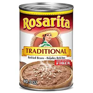 Rosarita Traditional Refried Beans, 40.5 oz ~!